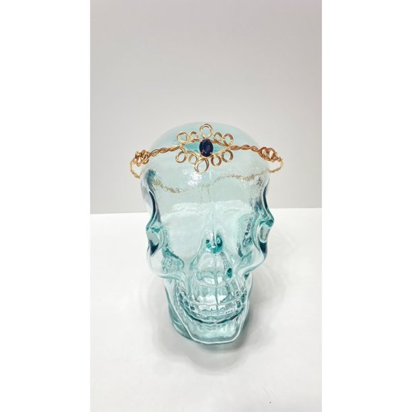 Costume Head Piece, Halloween Costume Accessory, Forehead Jewel, Princess costum - Picture 2 of 10